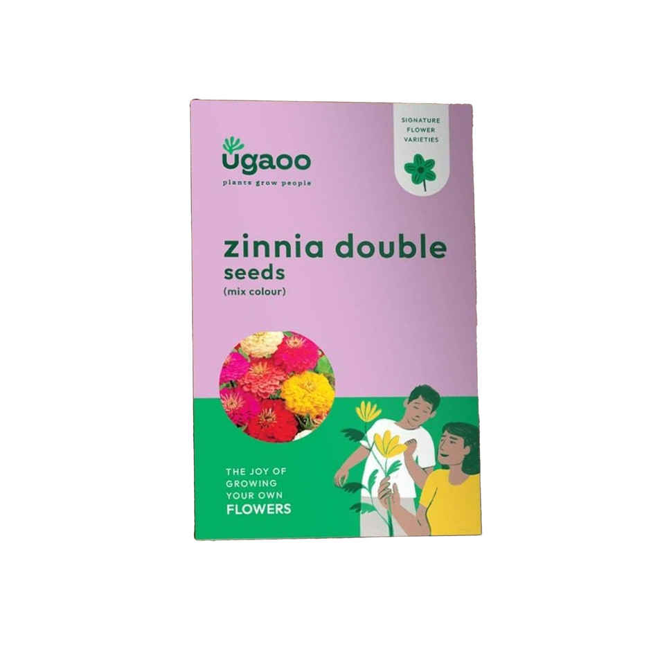 Ugaoo Zinnia Double Mix Seeds