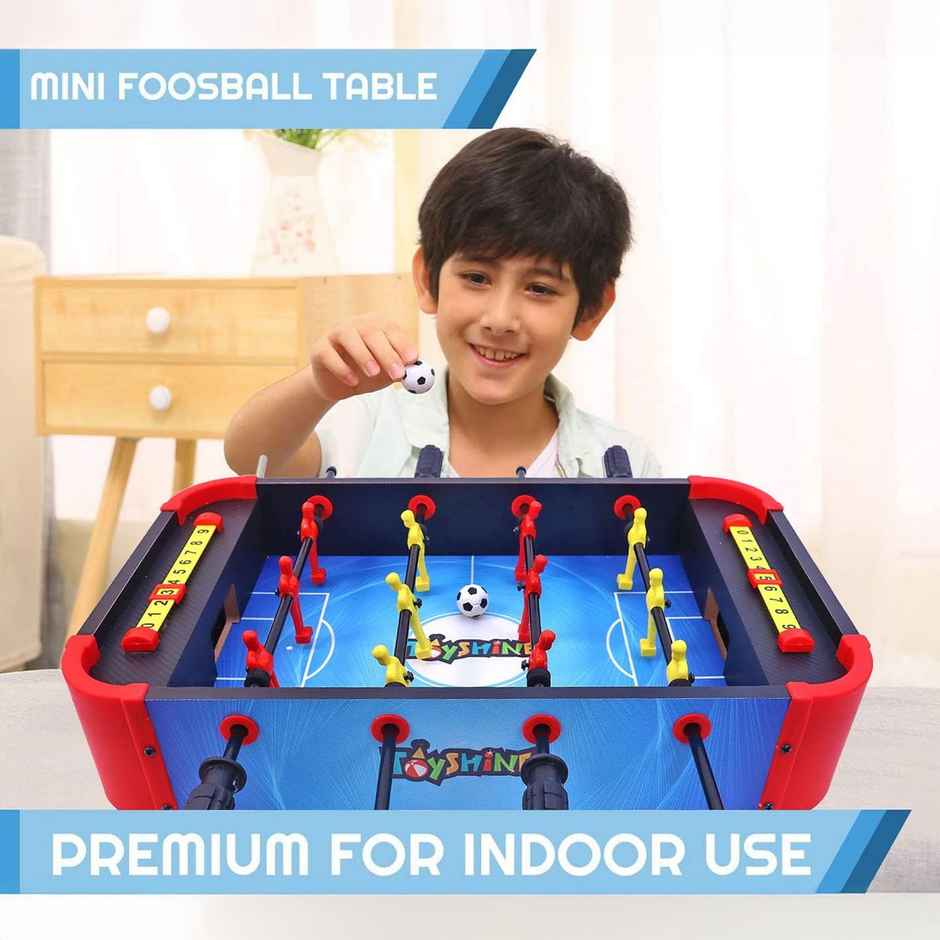 Toyshine Mini Foosball Table - Fun for Kids Ages 6 and Up