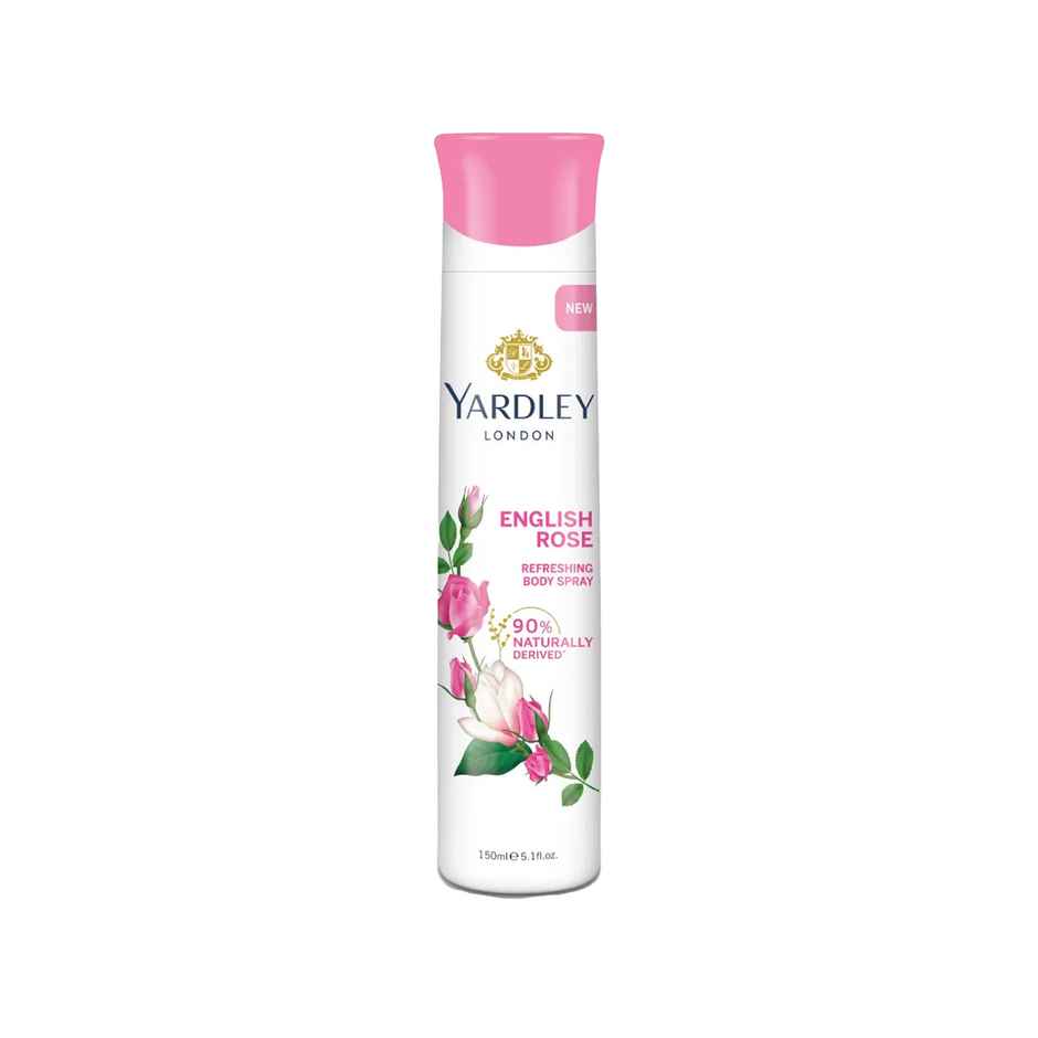 Yardley London English Rose Refreshing Deo Body Spray for Women