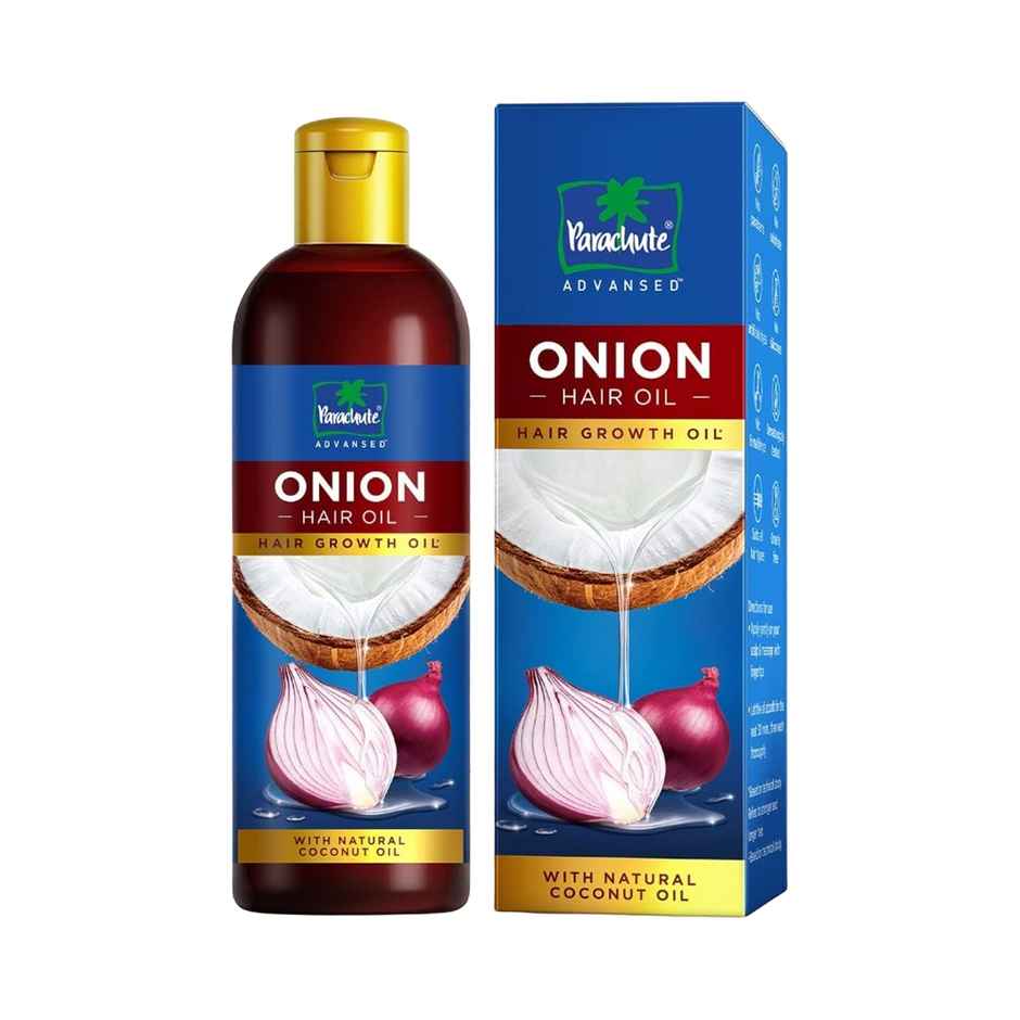 Parachute Advansed Onion Hair Oil | Hair Growth Oil | Controls Hairfall
