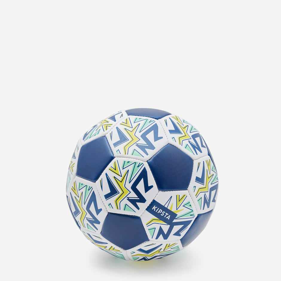 Decathlon Kipsta Mini Football Learning Ball | White & Blue | Size 1