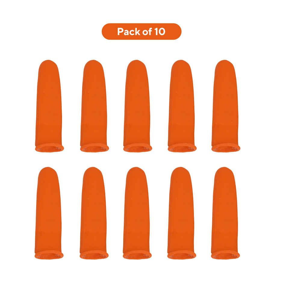 Kite Flying Finger Protector | Pack Of 10 | Rubber | Tomuncle