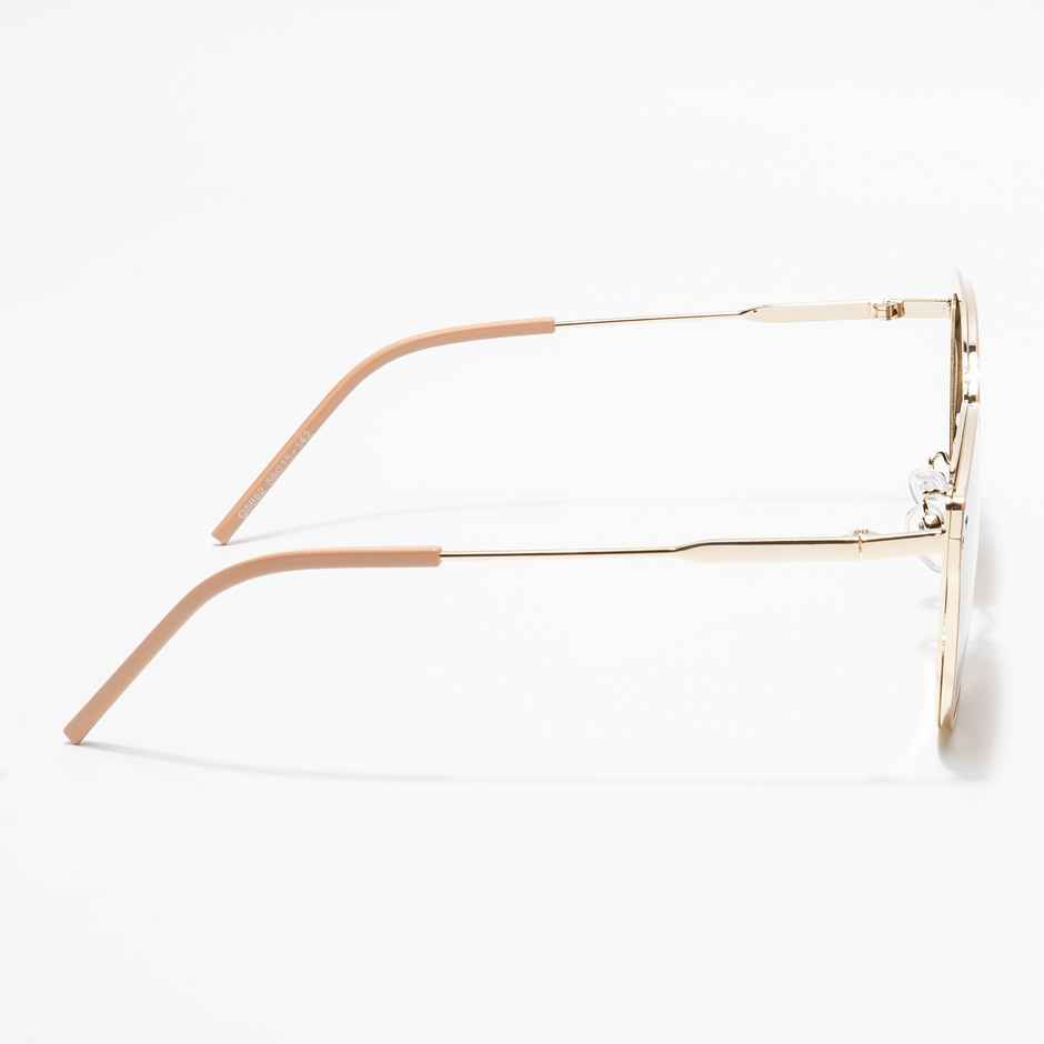 Voyage Women's Metal Sunglasses | Brown - M