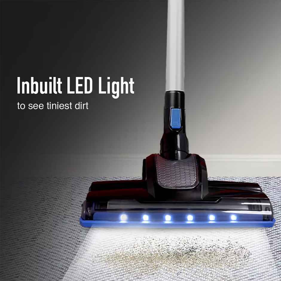 Kent Zoom Plus Vacuum Cleaner 150W | Cordless, Hoseless & Rechargeable | Cyclone5 Technology