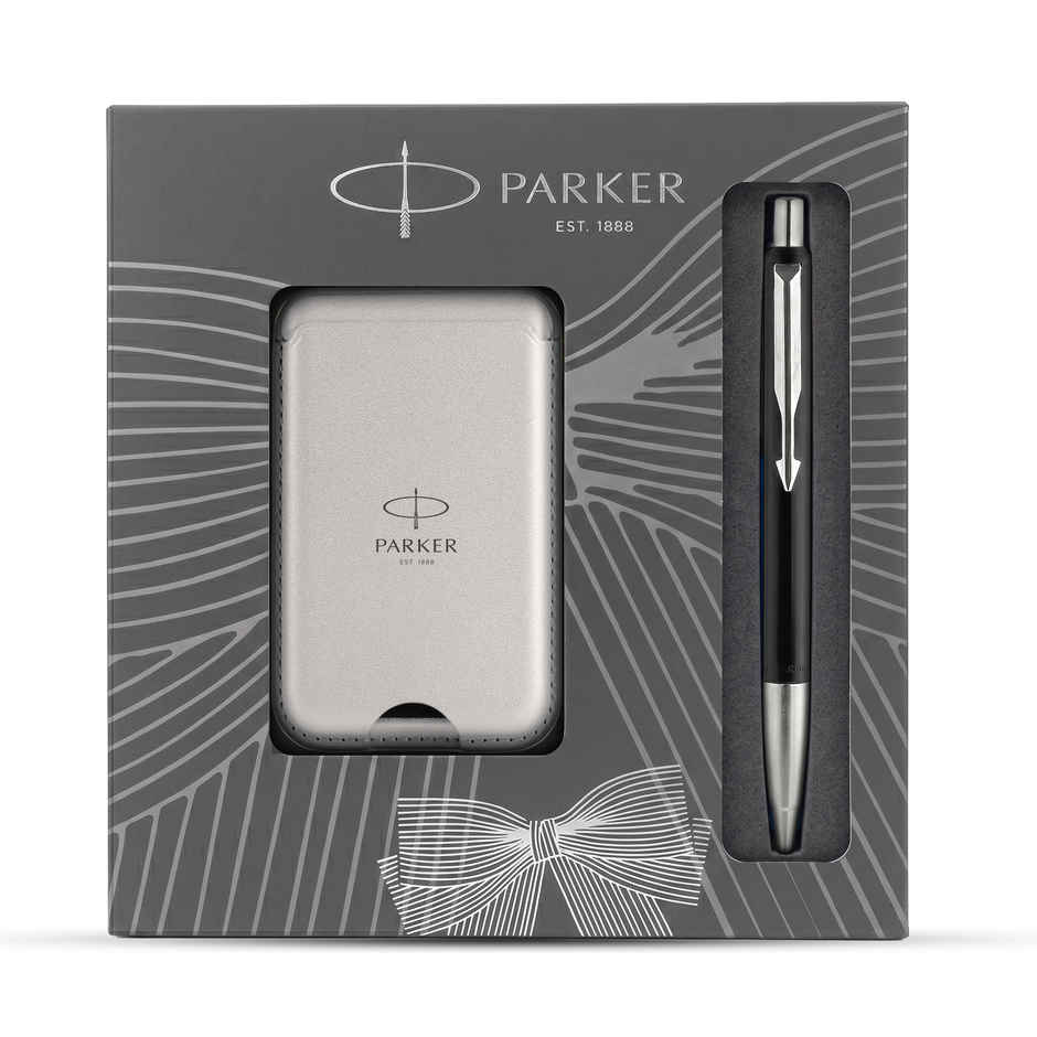 Parker Vector Black CT Ball Pen & Ivory MagSafe | Gift Set