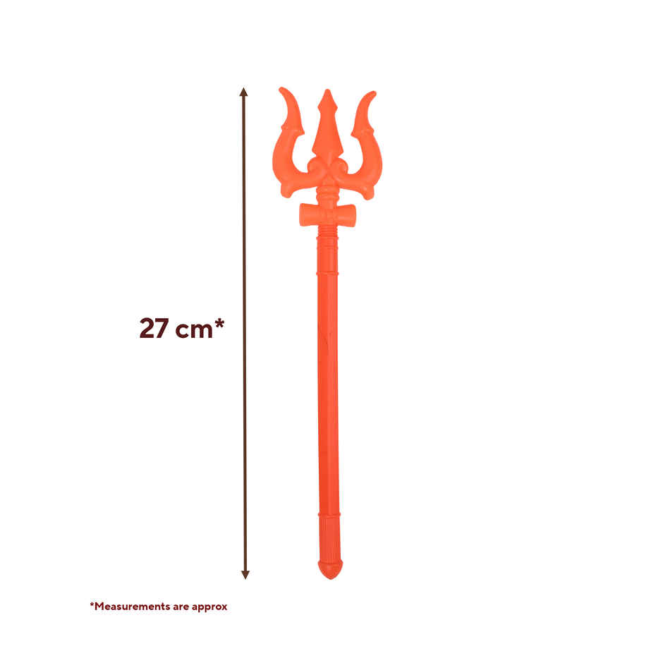 Divine Vibes Trishul Plastic