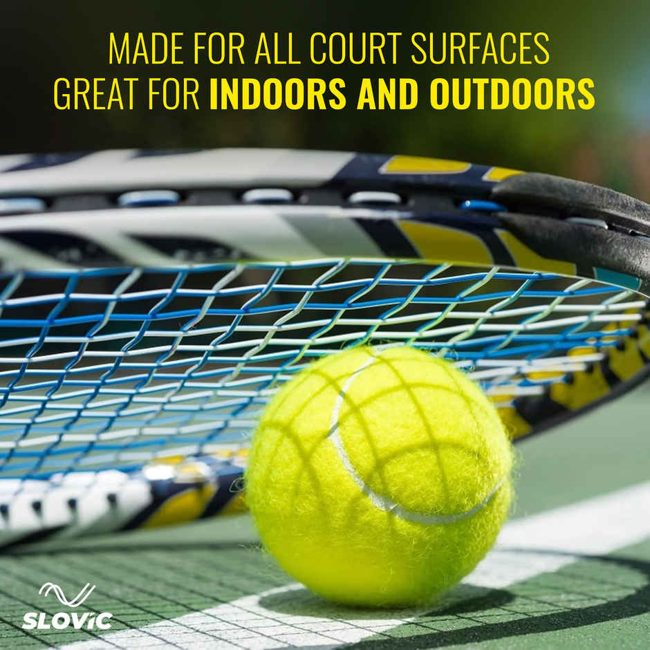 Slovic Tennis Ball for Gully Match Practice & Outdoor Play