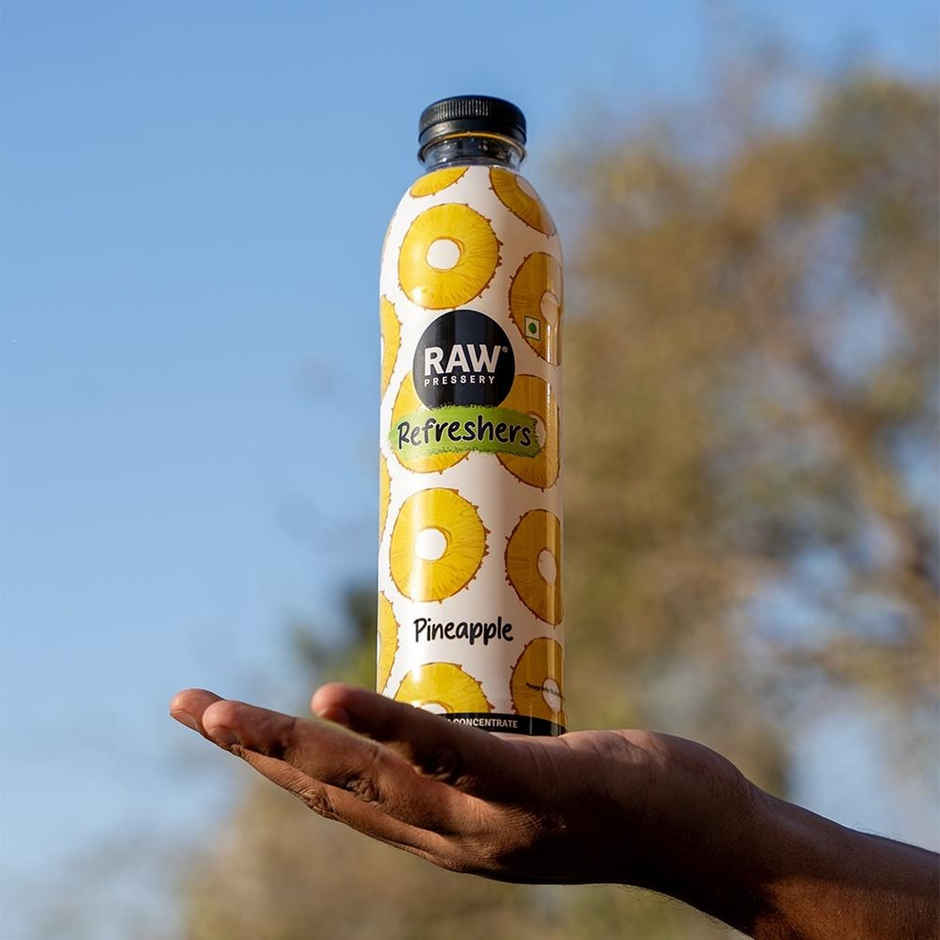 RAW Pressery Refreshers Pineapple Juice  Fruit Juice  Not From Concentrate
