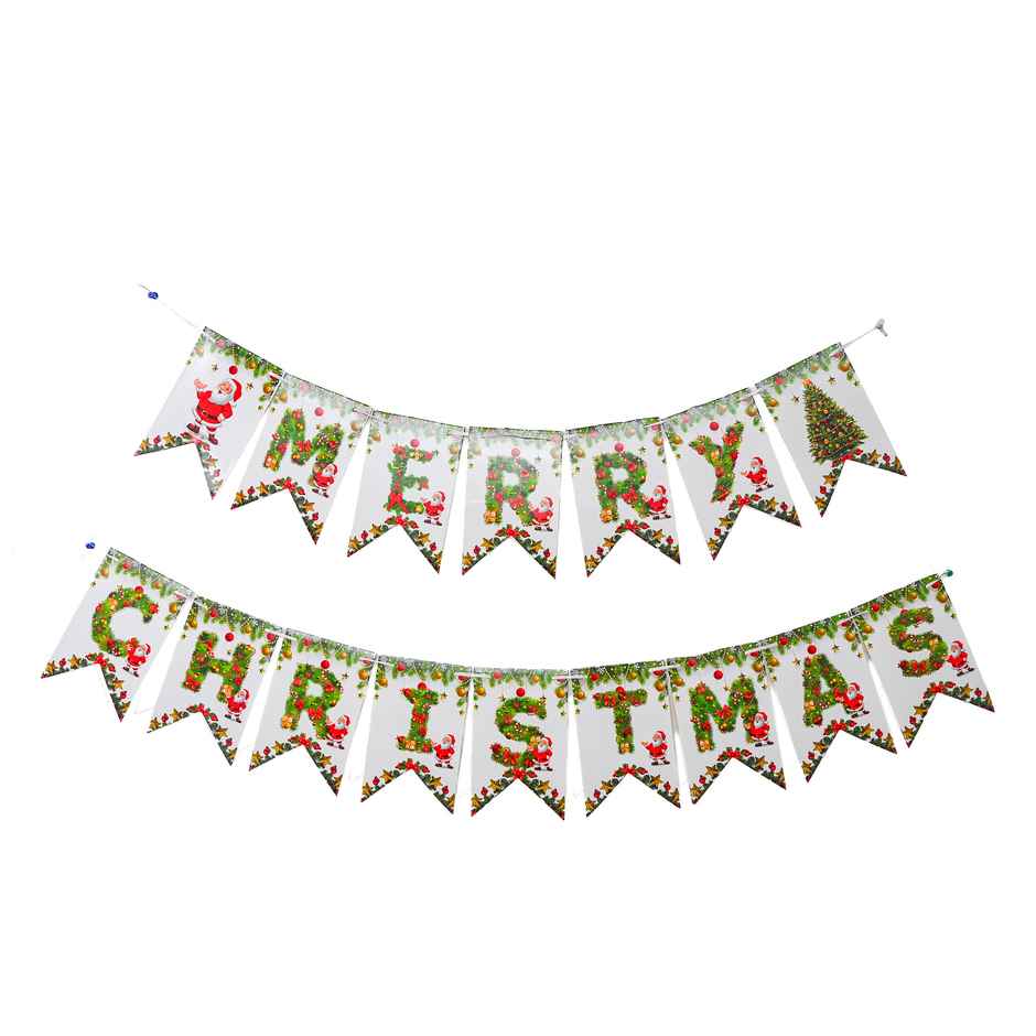 Merry Christmas Banner | Party Decoration | Picfest