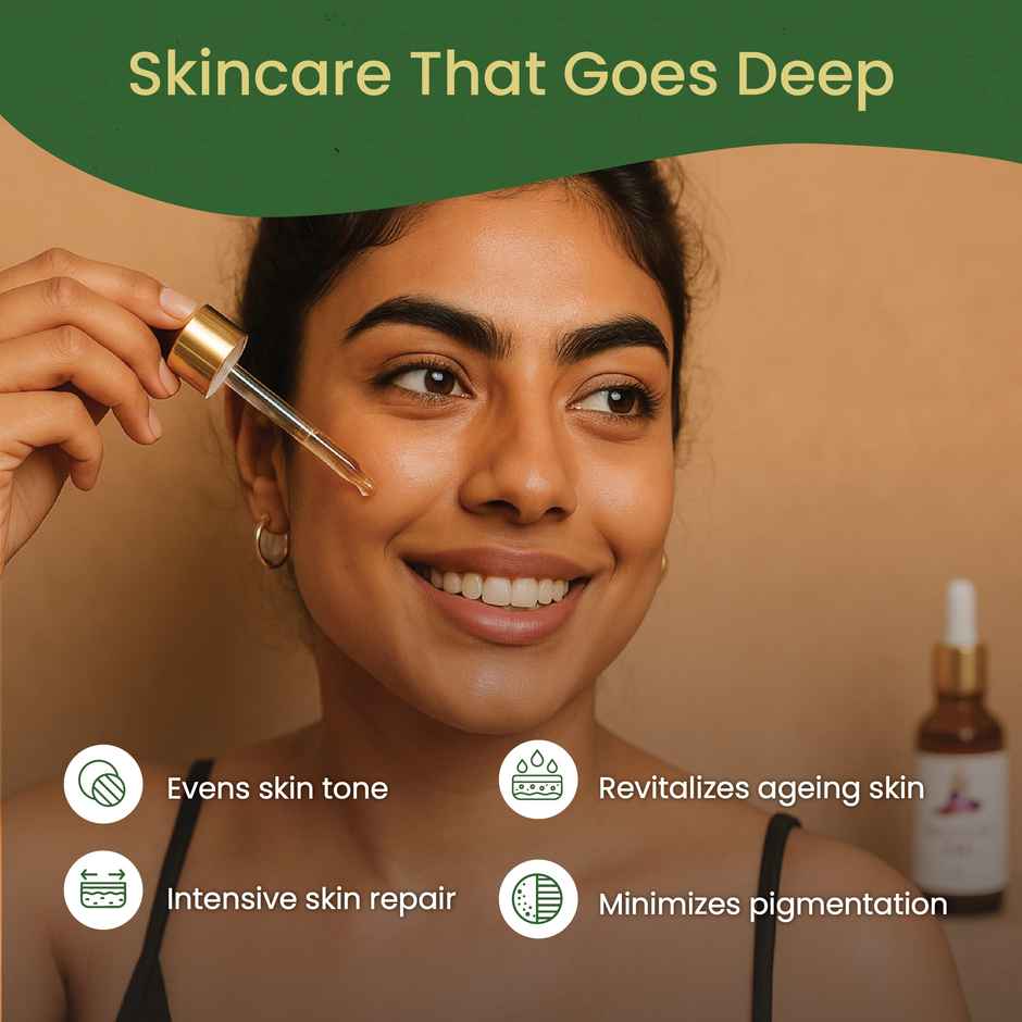 Kerala Ayurveda Kumkumadi Face Oil | Ayurvedic Serum For Glowing Skin, Pigmentation & Dark Spots