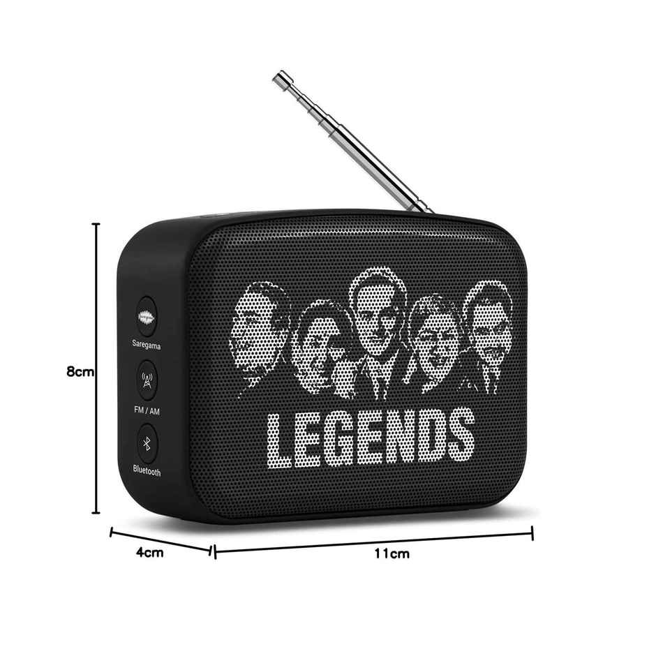 Saregama Carvaan Mini Legends Hindi Music Player - with Bluetooth/FM/AM/AUX