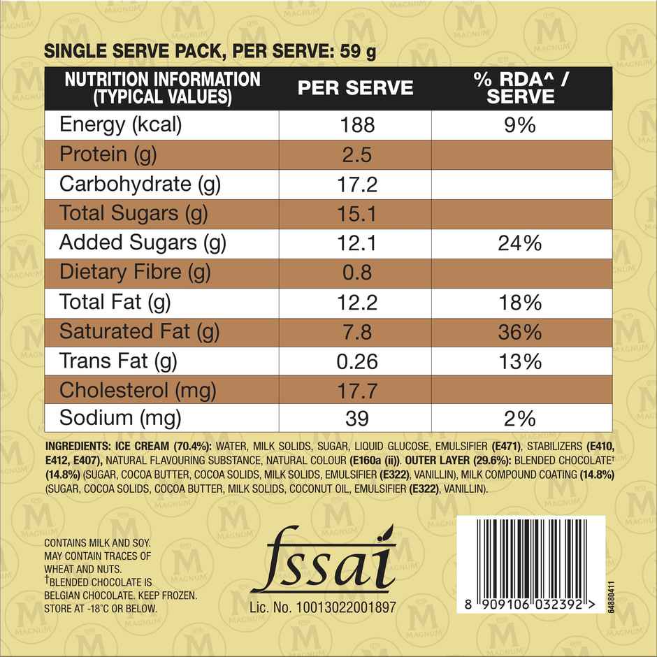 Kwality Walls Magnum Classic Ice Cream Stick