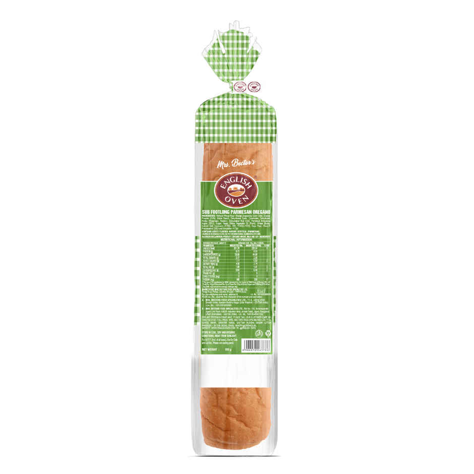 English Oven Sub Footlong Parmesan Oregano Bread Combo