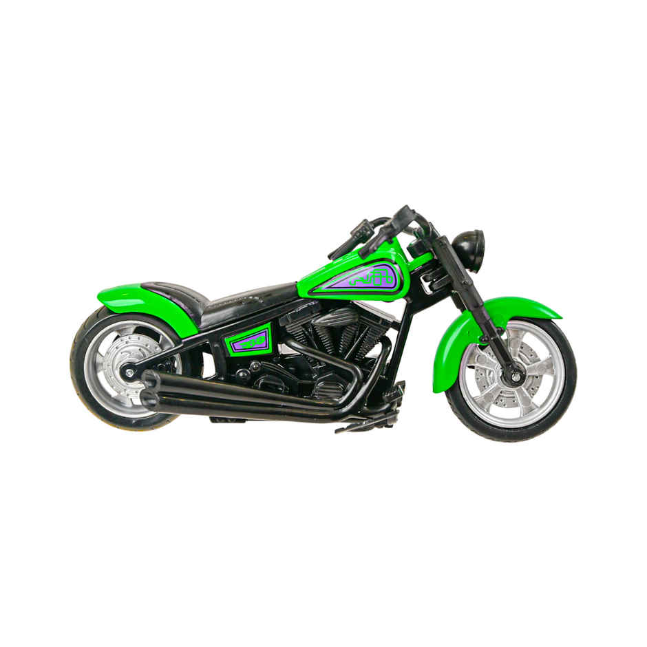 Hot Wheels 1:18 Moto 1 MOTO FAT RIDE Toy Motorcycle for Collectors and Kids