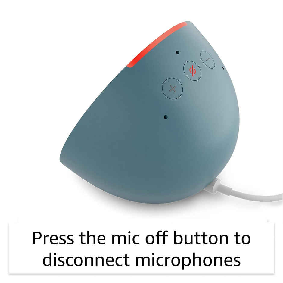 Amazon Echo Pop| Smart Speaker With Alexa & Bluetooth| Loud Sound,Balanced Bass,Crisp Vocals| Green