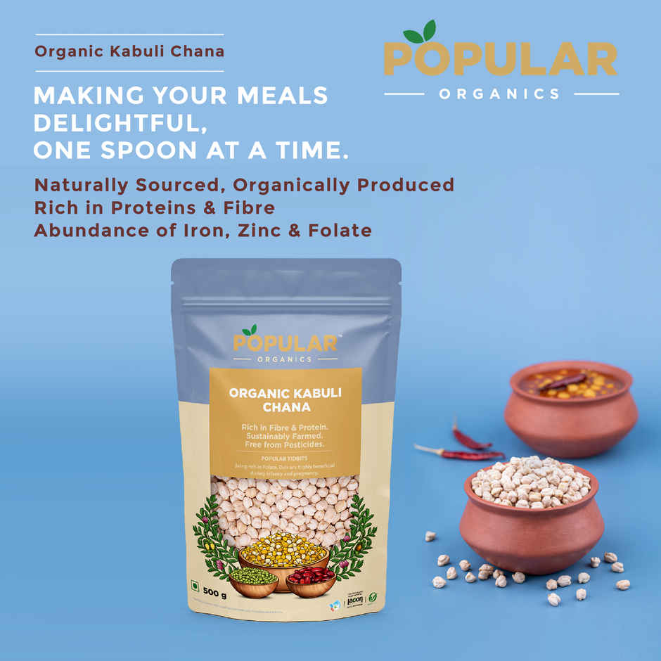 Popular Organics Kabuli Chana / Chickpeas