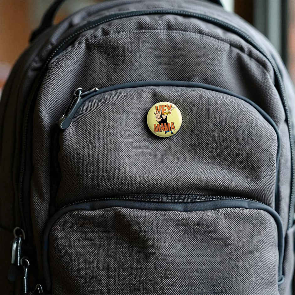 House Of Festivals Hey Mama - Johnny Bravo Official Badge