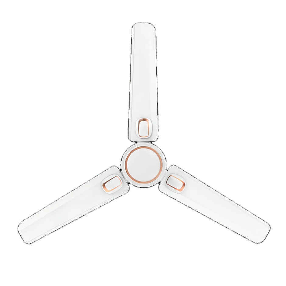 Polycab Superb Plus Ceiling Fan, 1200mm, Star Rated, Saves Up To 33% Electricity, Snow White