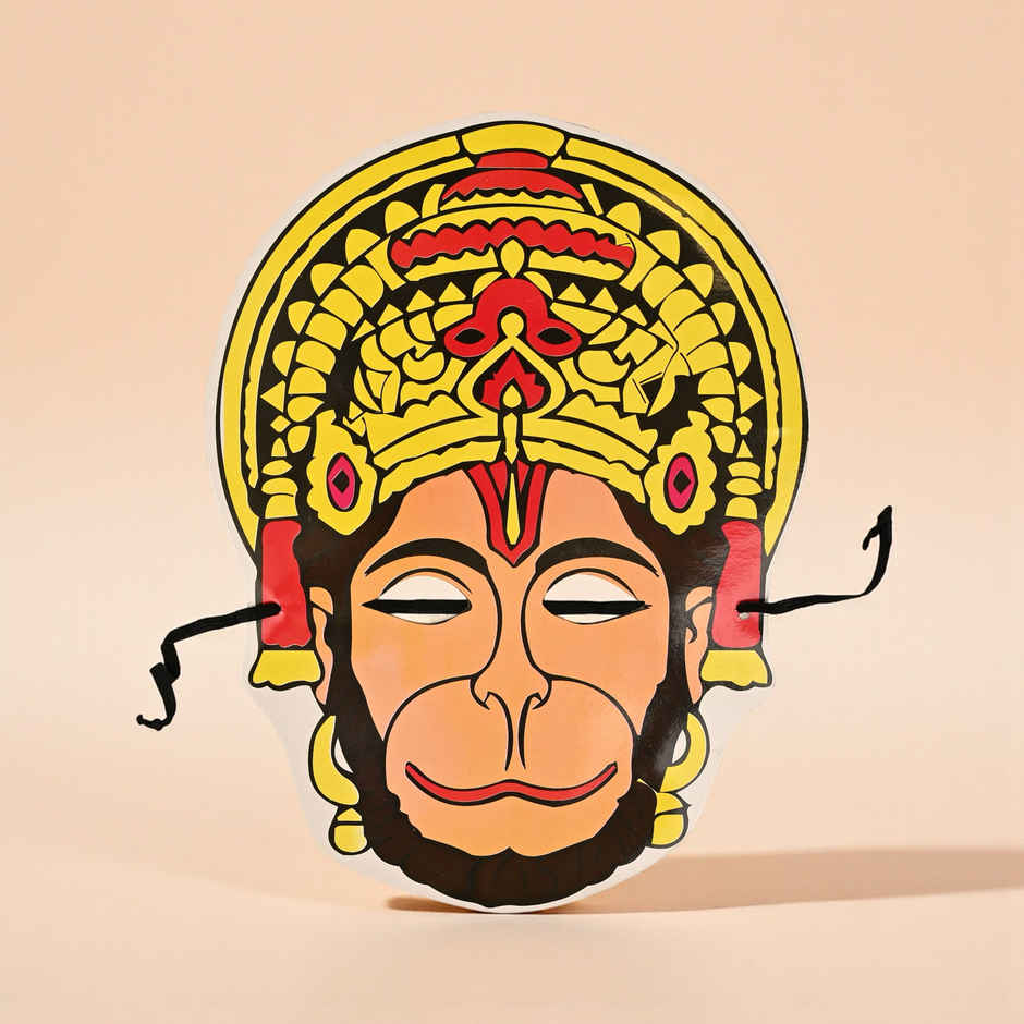Divine Vibes Hanuman Ji Mask. Ke