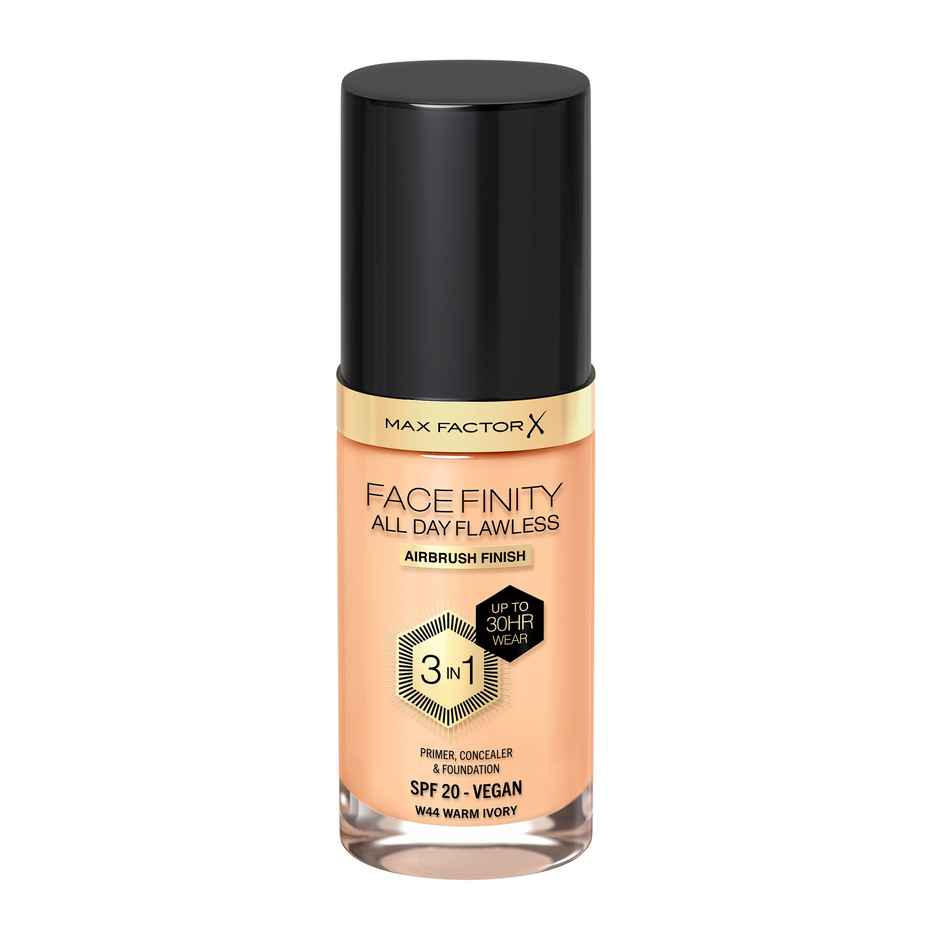 Max Factor Face Finity All Day Flawless 3 In 1 Foundation | Warm Ivory