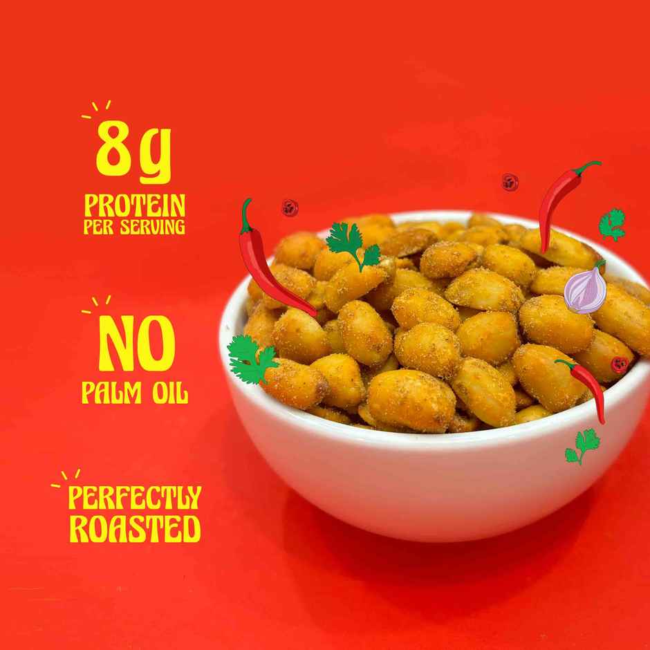 Taali Roasted Masala Peanuts, Premium Quality Bharuchi Nuts, Rich in Protein