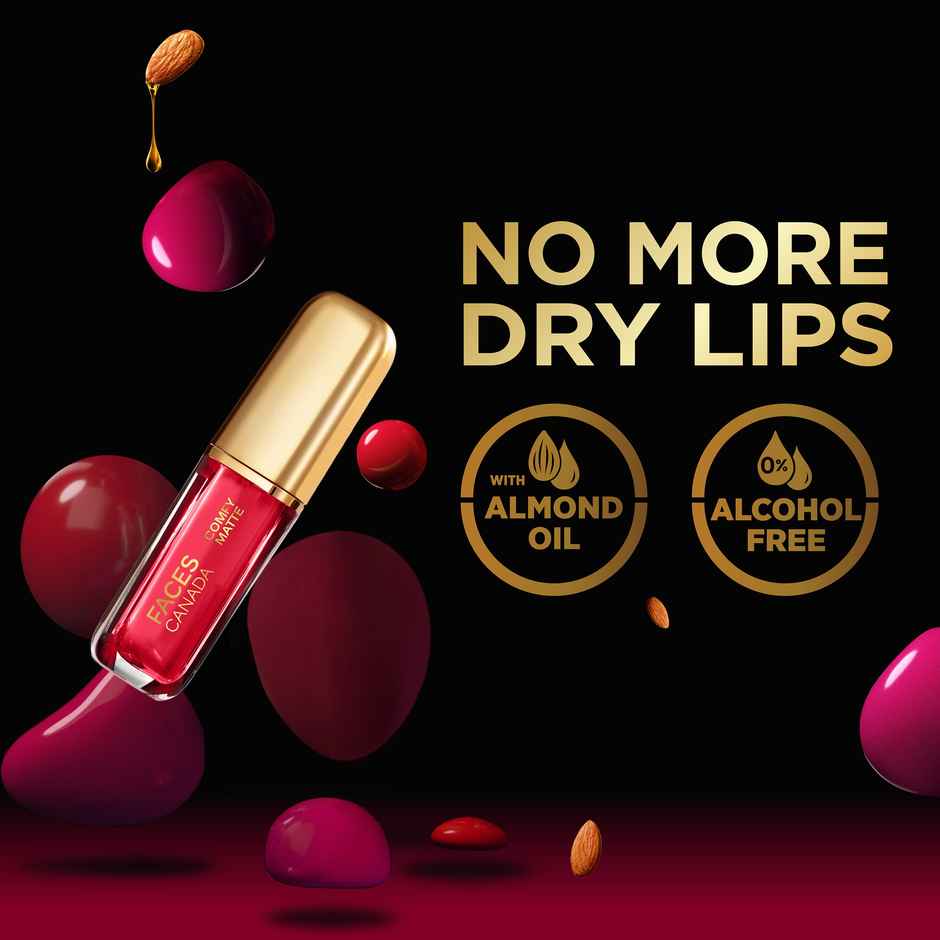 Faces Canada Comfy Liquid Lipstick - Fixed It For You | Alcohol Free