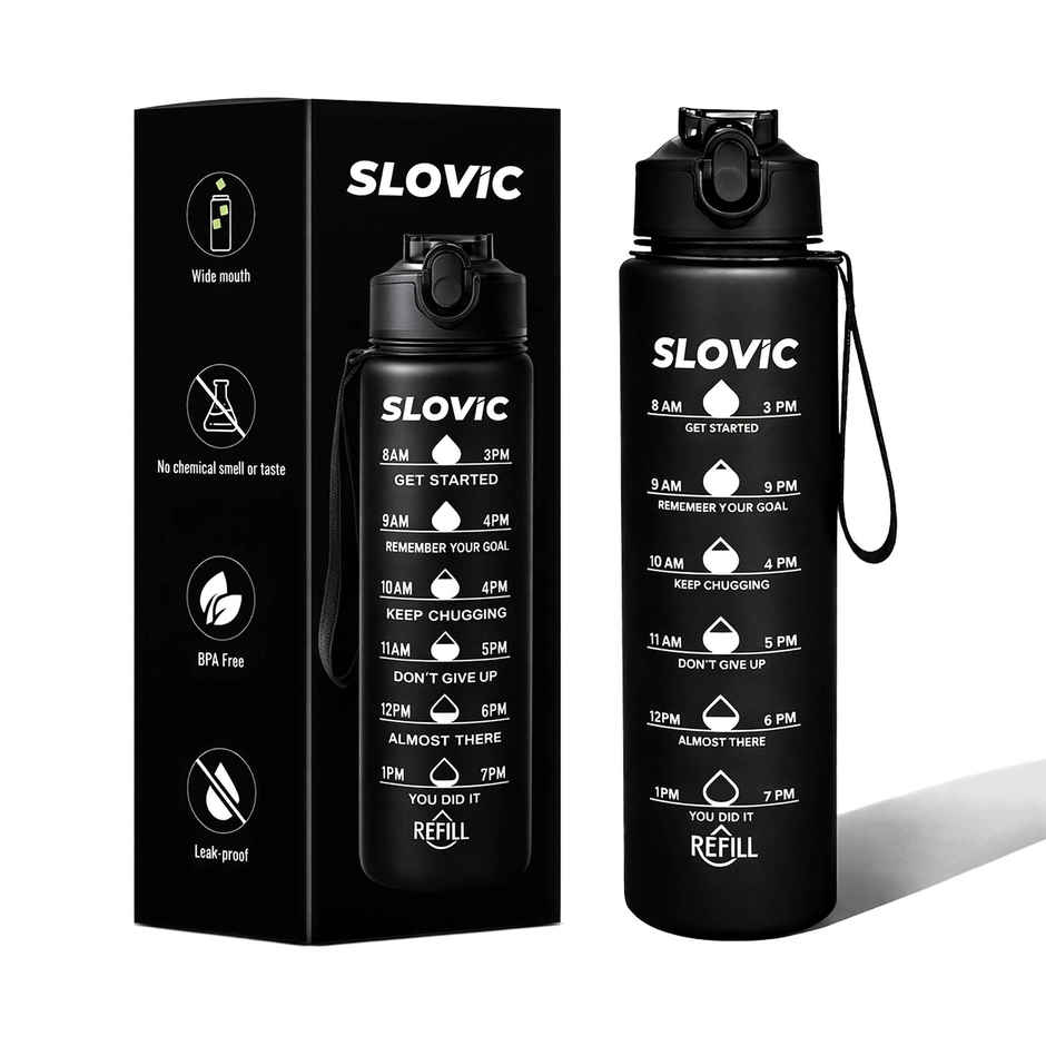 Slovic Sipper with Straw for Adults & Kids | Leakproof for Gym, School, and Travel