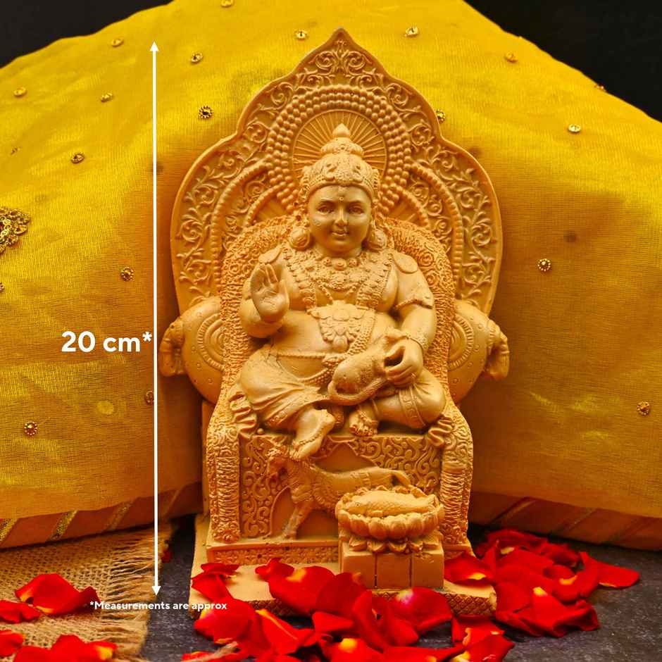 Lord Kuber, The God Of Wealth Idol | ServDharm