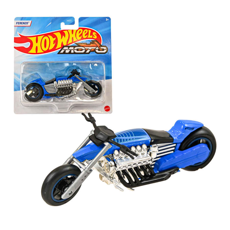 Hot Wheels 1:18 Moto 1 MOTO FERENZO Toy Motorcycle for Collectors and Kids
