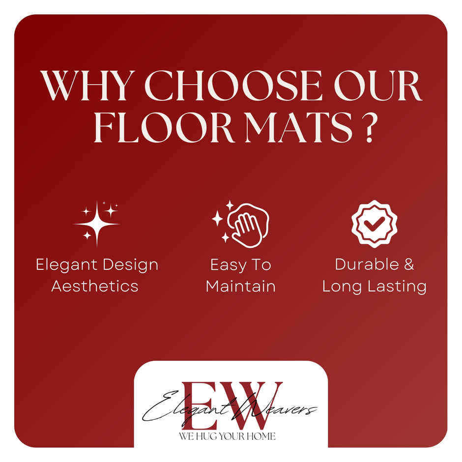 ELEGANT WEAVERS COTTON MEADOW MAT