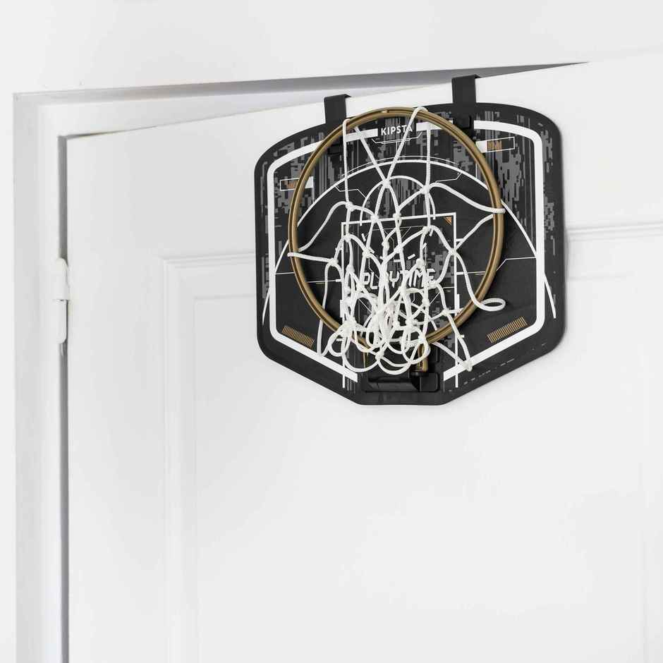 Decathlon Tarmak Kids Mini Basketball Hoop | Black & Gold