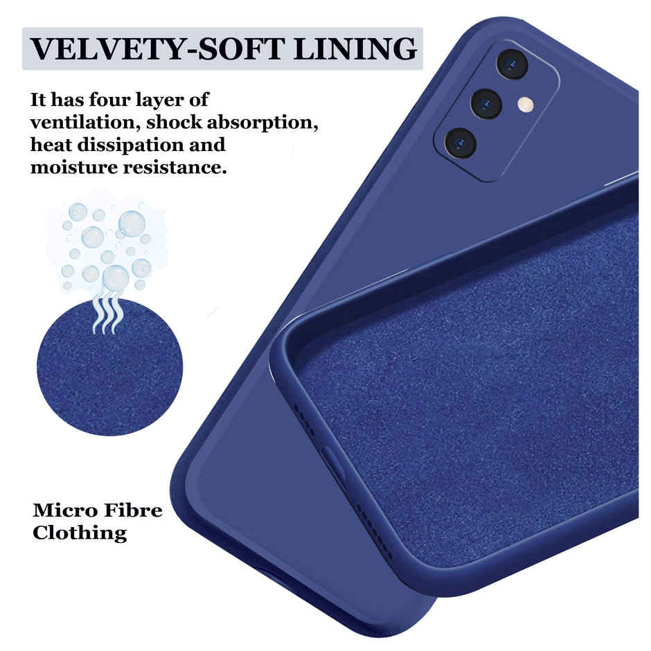 Artistque Case for Samsung Galaxy A15 5g Back Cover - Plain Liquid Silicone Cover