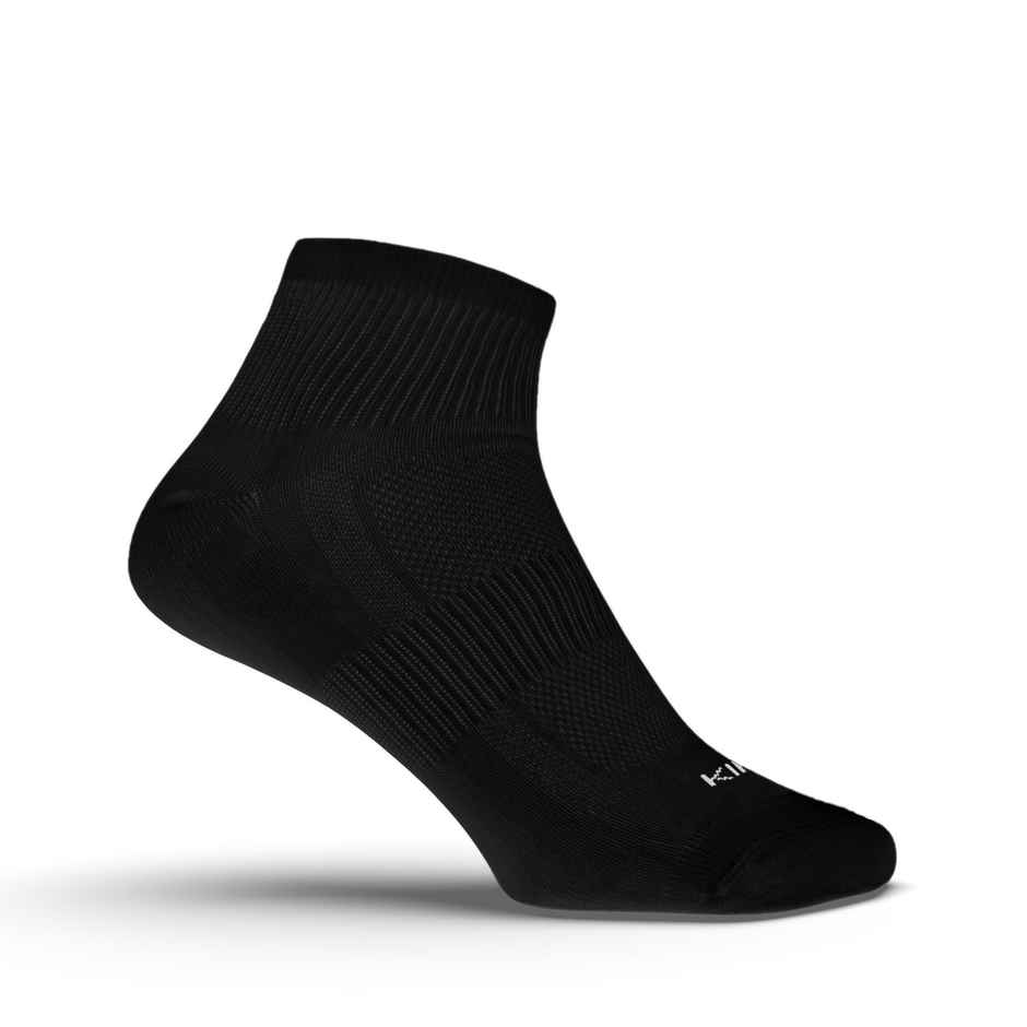 Decathlon | Kiprun Solid Socks | Black - UK 2.5 - 5
