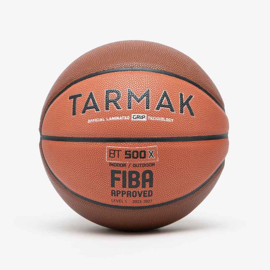 Decathlon | Tarmak Adult Grip Size 7 Basketball - Brown