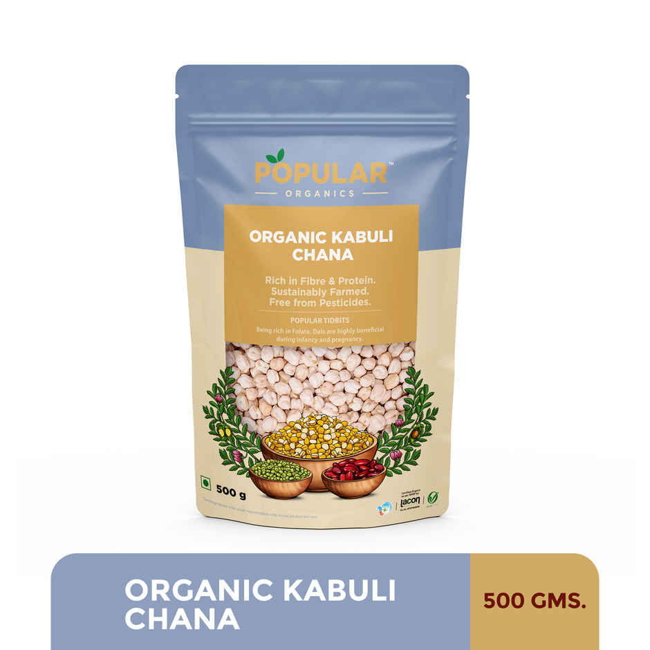 Popular Organics Kabuli Chana / Chickpeas