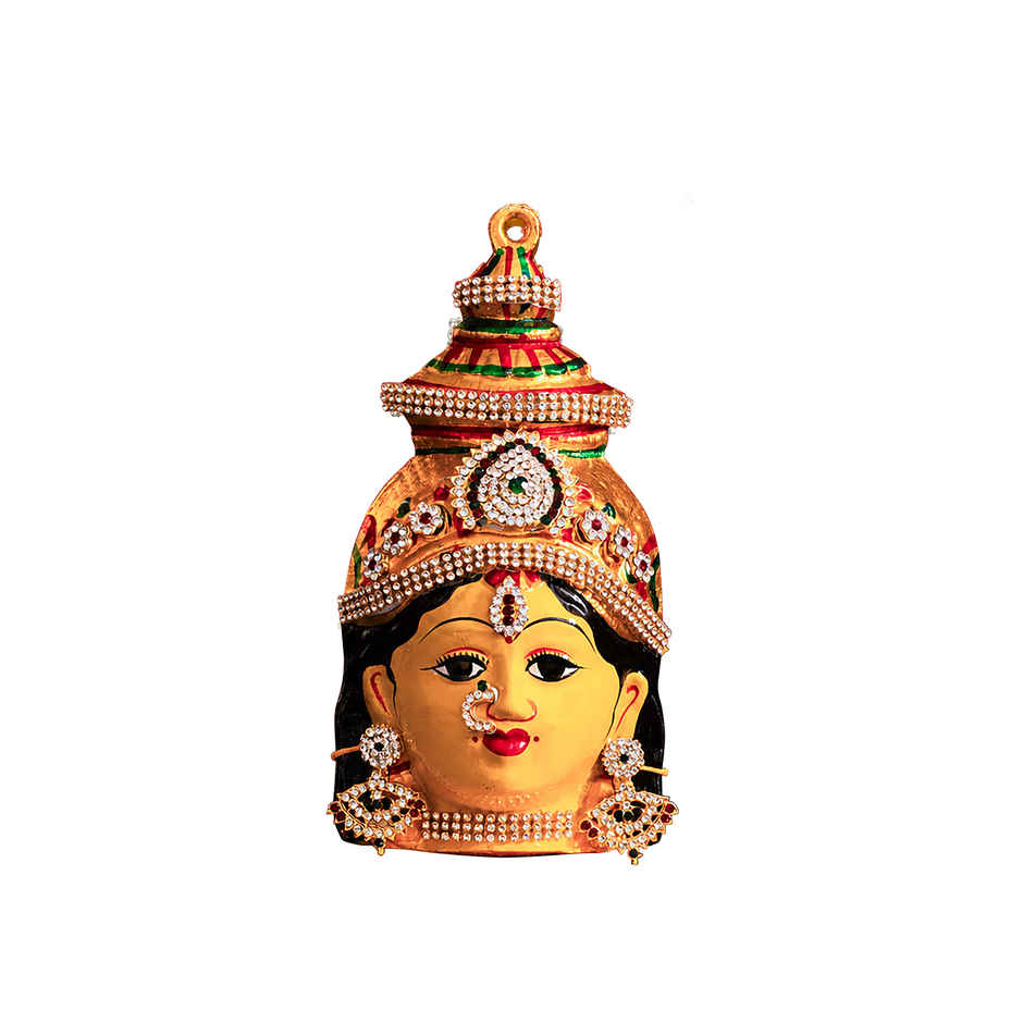 Lakshmi Decorated Face | Varalakshmi Ammavaru Mukhota | Kalash & Idol Decoration | Varalakshmi Vratham | Svasti