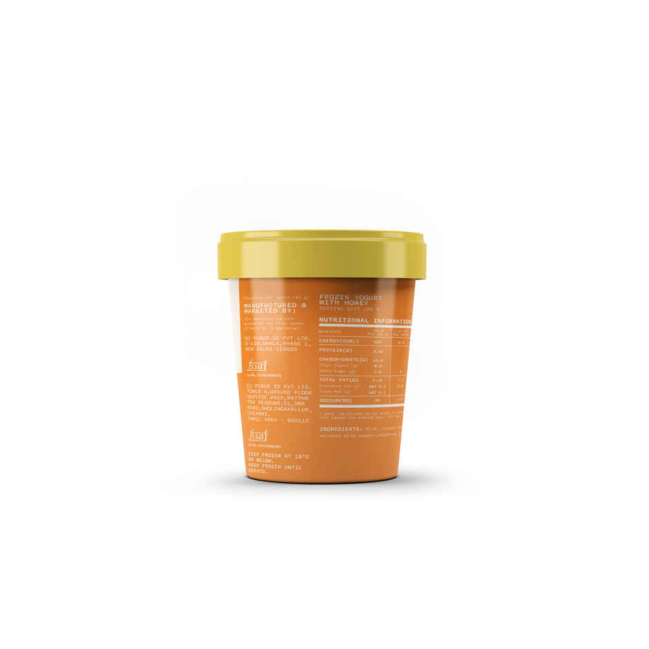 MINUS THIRTY Froyo Sweetened with Honey Ice Cream Cup