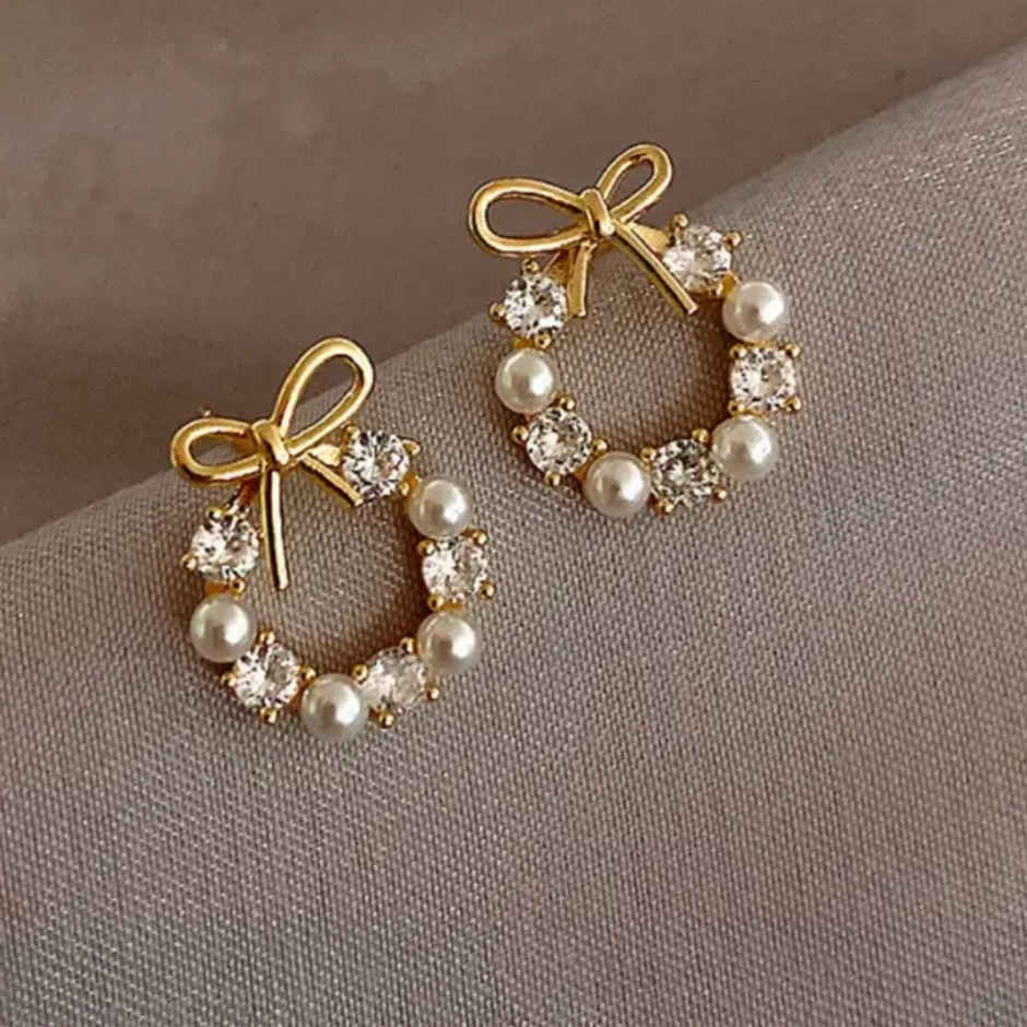 Estailo Fashion Women's Jewellery Earrings Gold OS | E0001471
