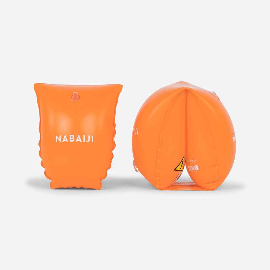 Decathlon Nabaiji Kids 30 To 60 kg Swimming Armbands | Orange