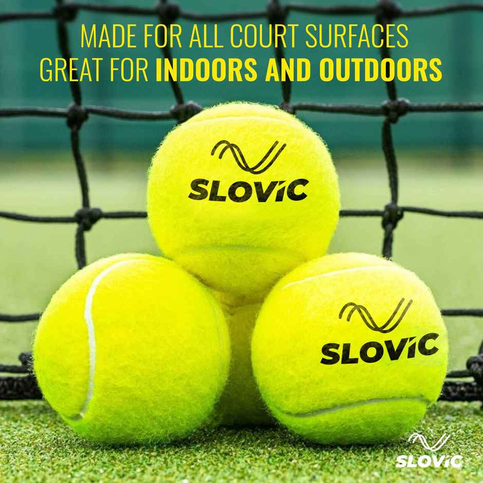 Slovic Cricket Ball Pack of 3 for Gully Match Practice & Outdoor Play