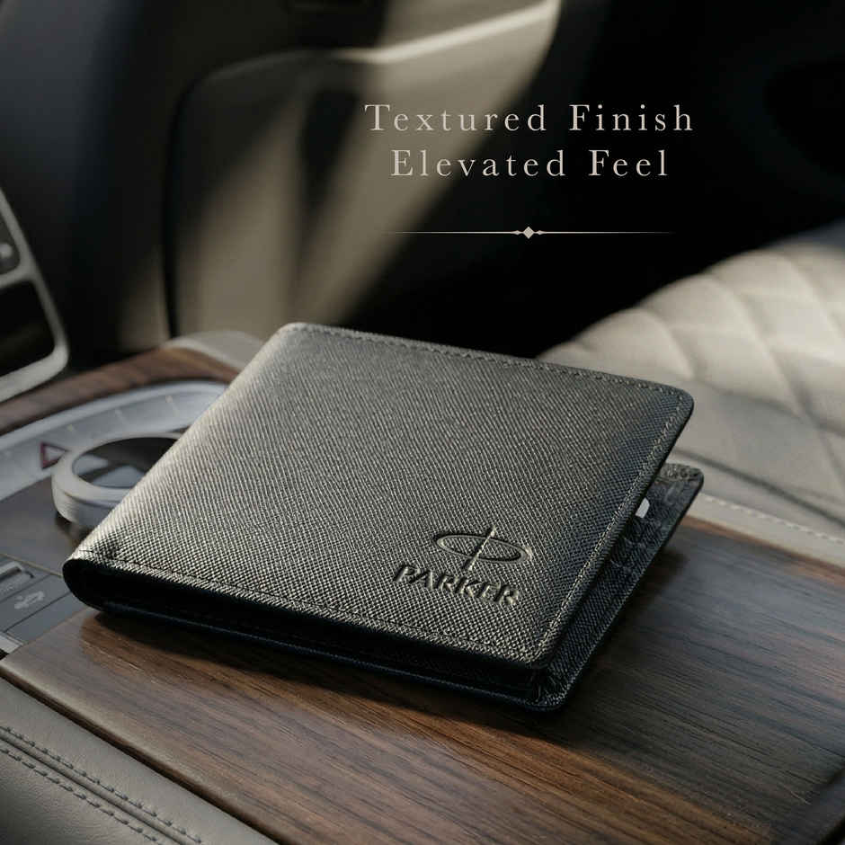 Parker Frontier Black GT Roller Ball Pen & Wallet | A Signature Gift for Teachers