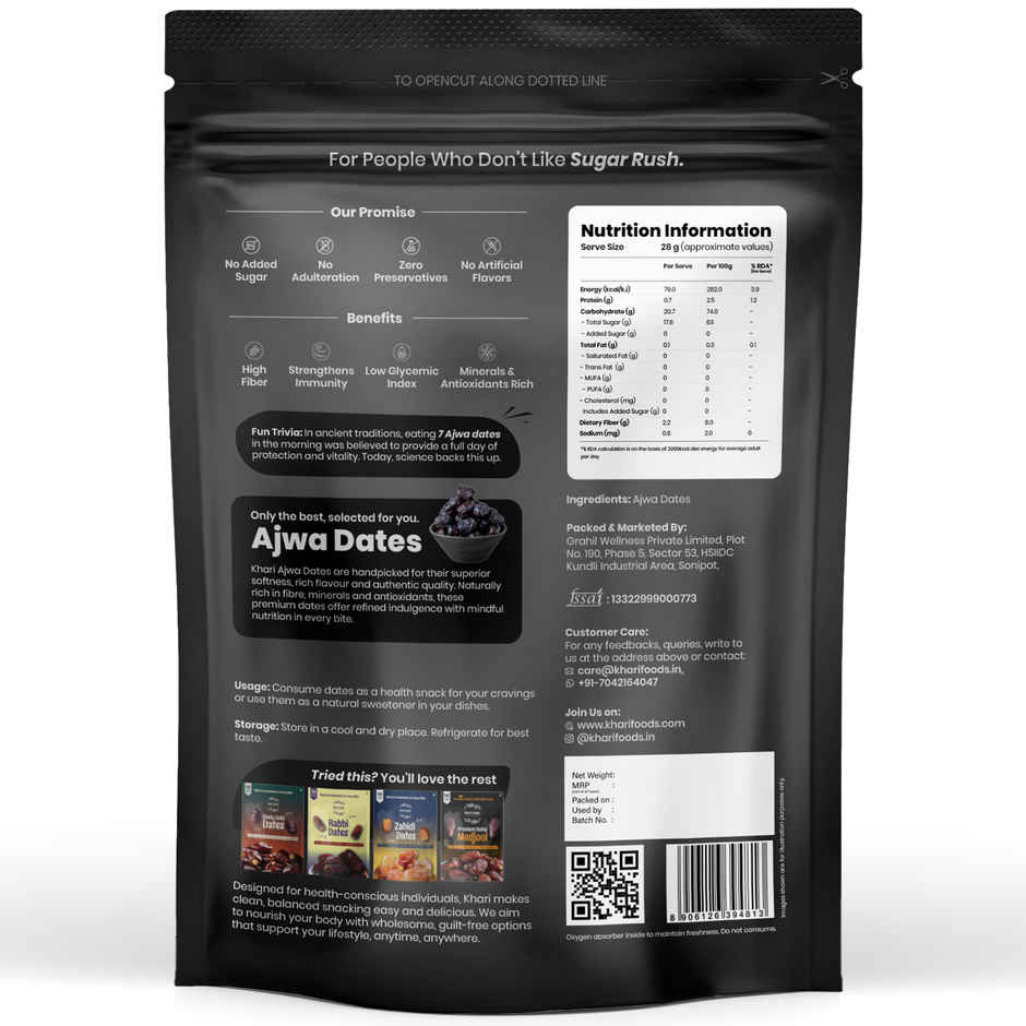 Khari Foods Ajwa Dates / Khajur