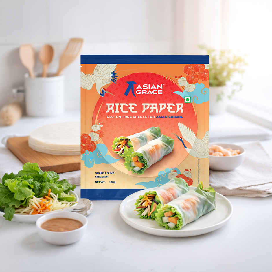 Asian Grace Rice Paper | 22 cm