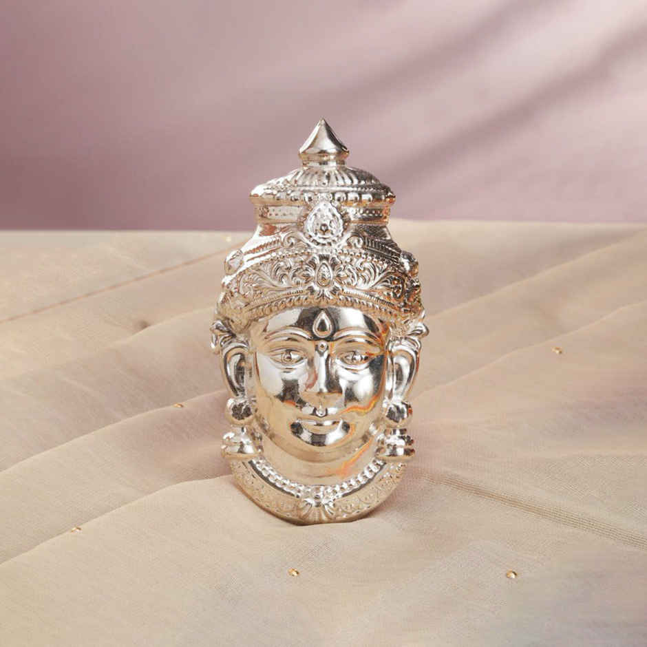 Lakshmi Face | Devi Face Mukhota | Medium | Varalakshmi Vratham | Kalash & Idol Decoration | Svasti
