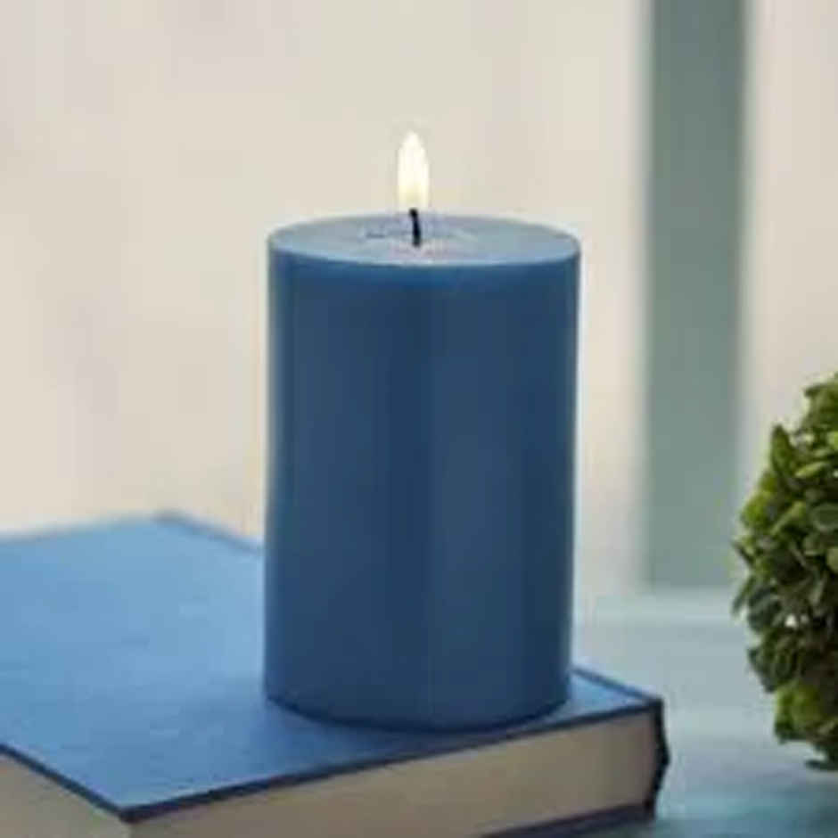Scented Pillar Candle | Lavender | Samsidhi