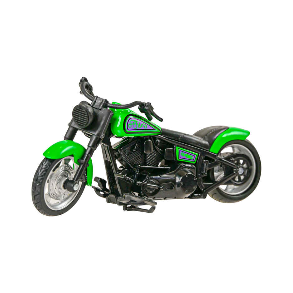 Hot Wheels 1:18 Moto 1 MOTO FAT RIDE Toy Motorcycle for Collectors and Kids