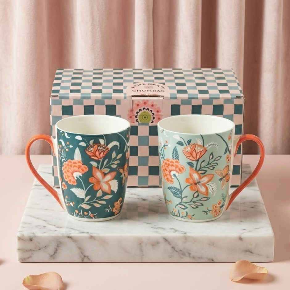 Chumbak Coffee & Joy Mug Gift Set Comes in a Gift Box