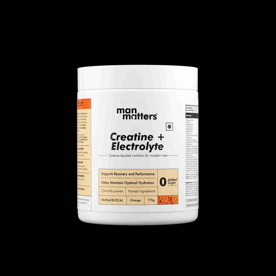 Man Matters Creatine Monohydrate with Electrolyte