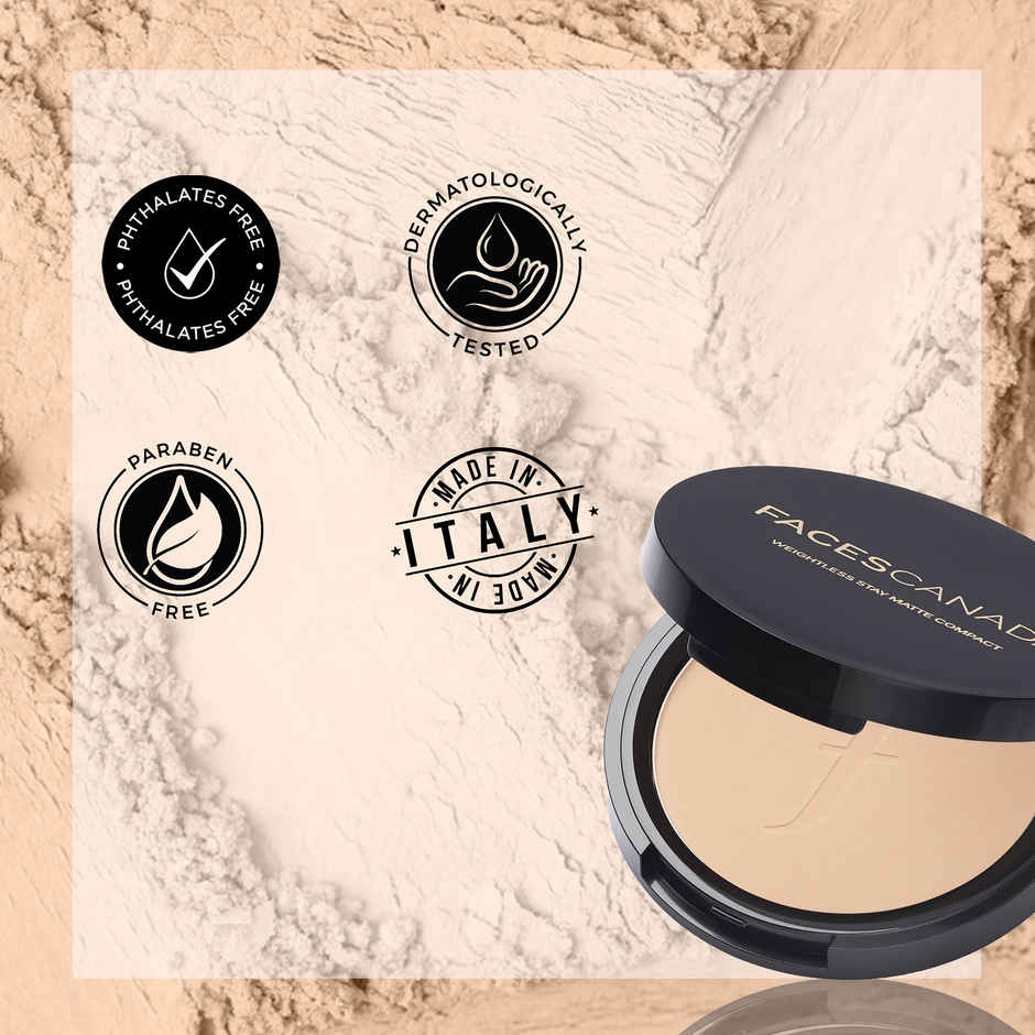 Faces Canada Compact Powder - Natural | Blends Effortlessly