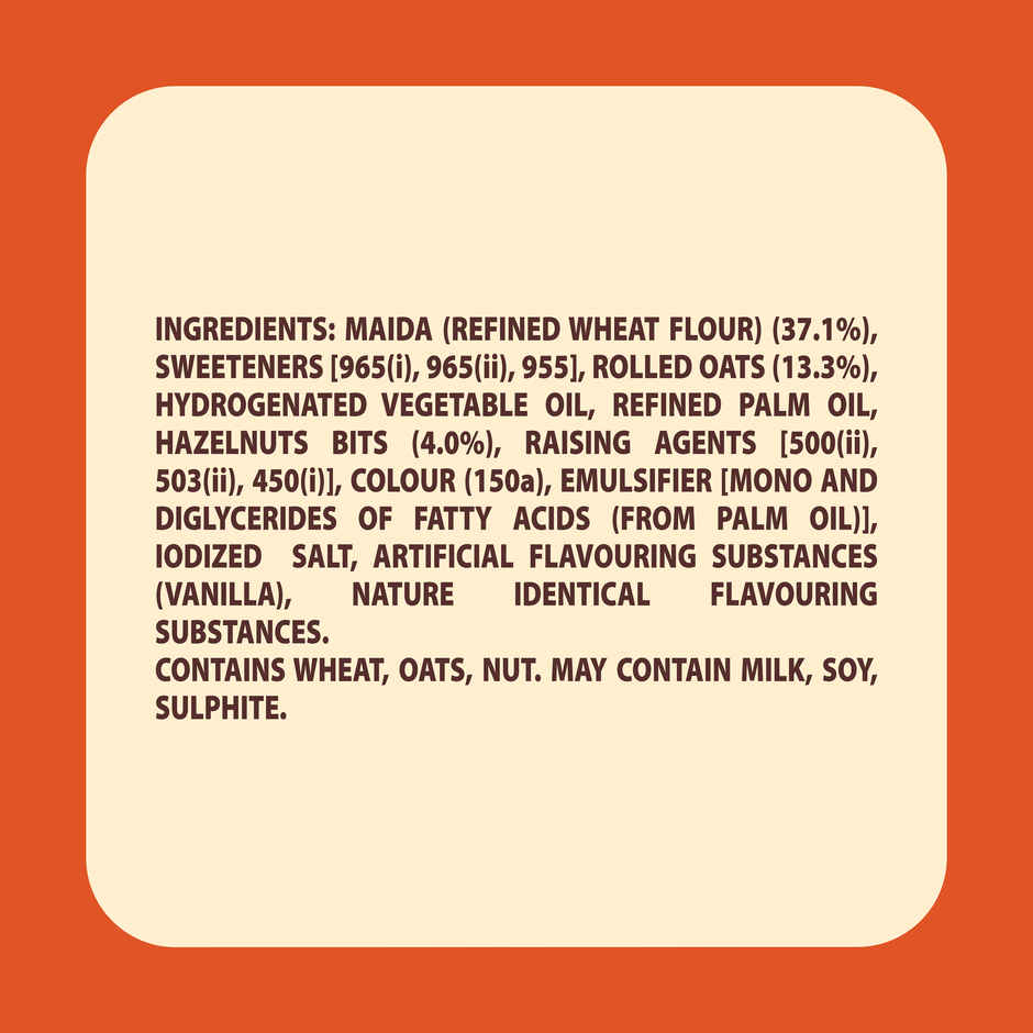 Sunfeast Farmlite Sugar Free Hazelnut & Oat